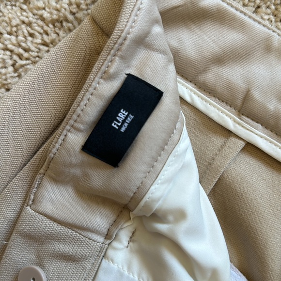 Express High Rise Flare Pant - Picture 2 of 3